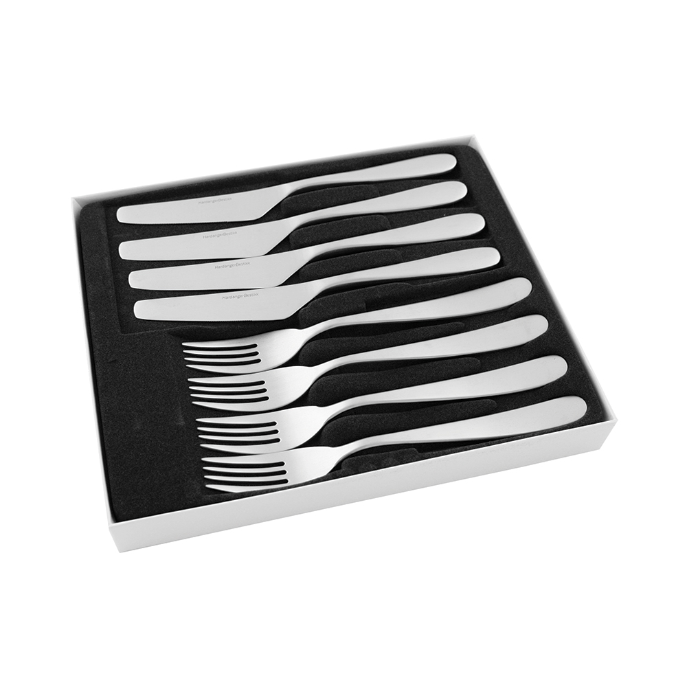 Zara Apetizer Cutlery 8 Pcs - Modern and functional cutlery with plain ...