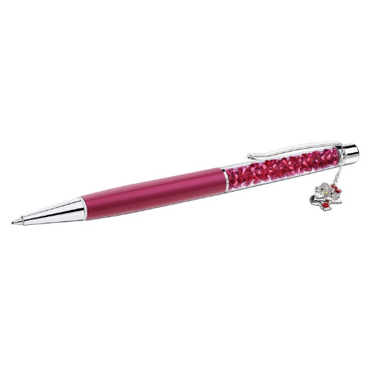 Hello Kitty Crystalline Lady Ballpoint Pen, Pink