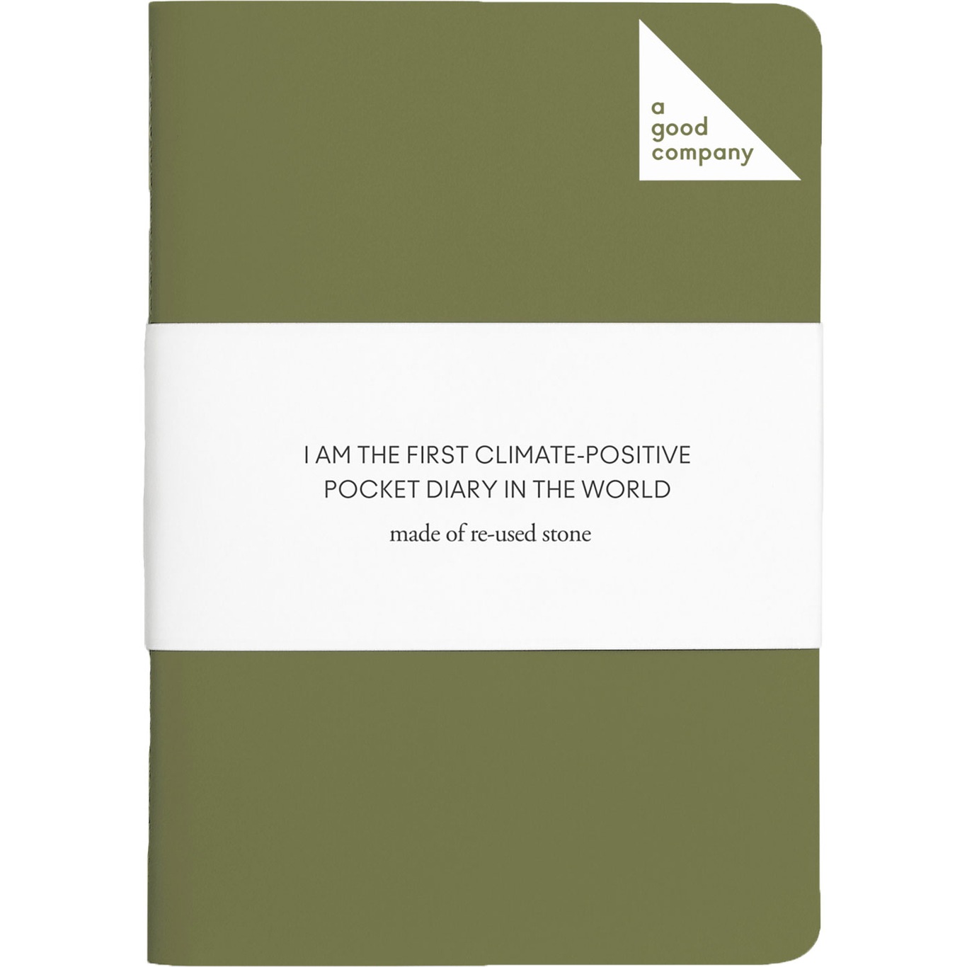 A Good Notebook A6 3-pack, Grass Green