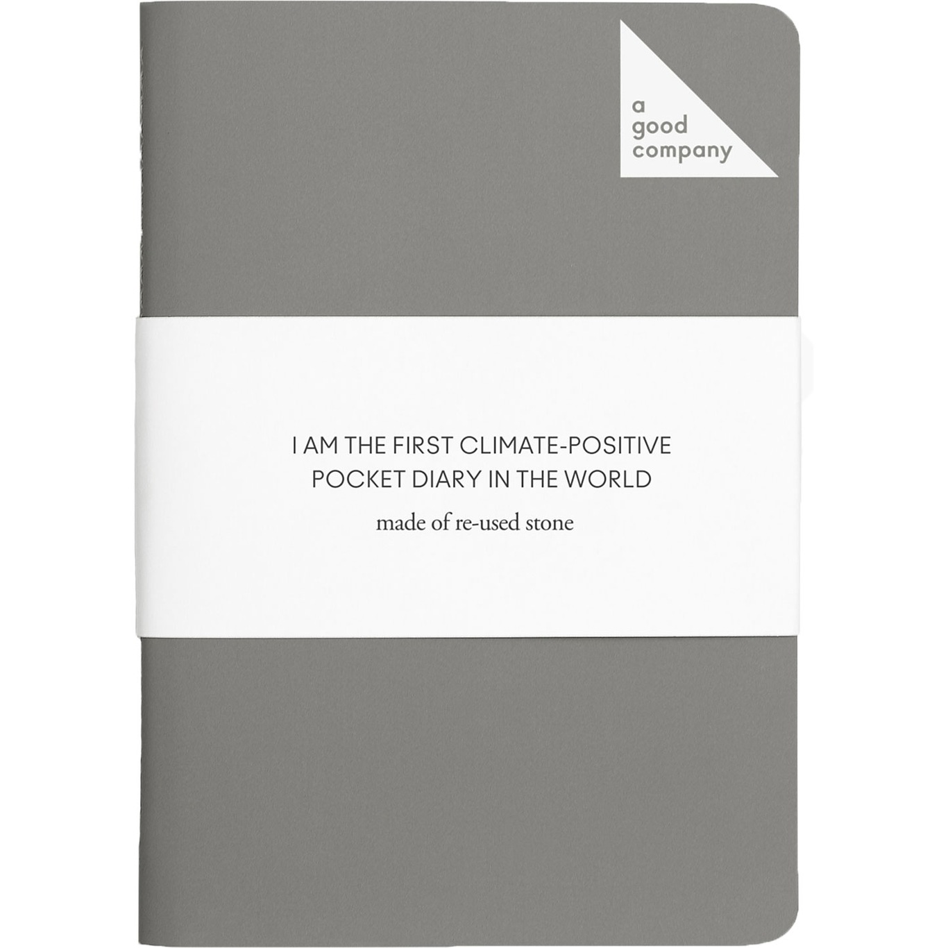 A Good Notebook A6 3-pack, Stone Grey
