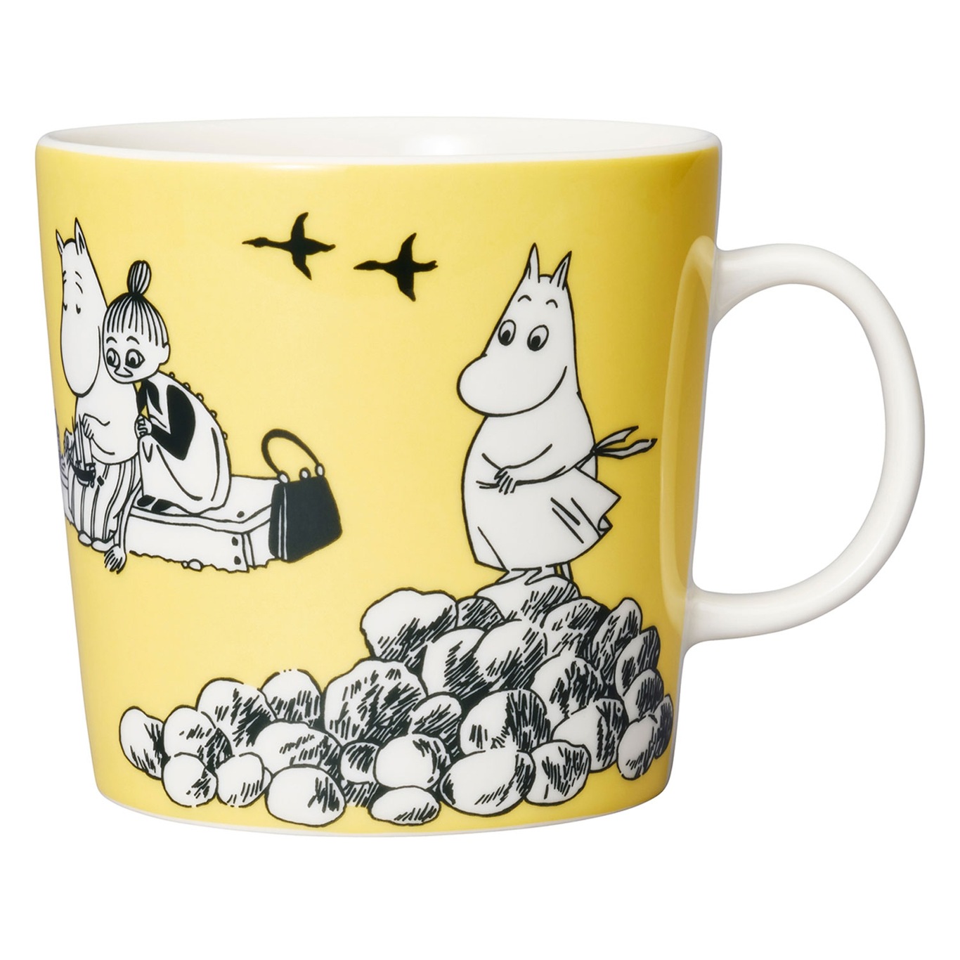 Moomin Mug 40 cl, Yellow
