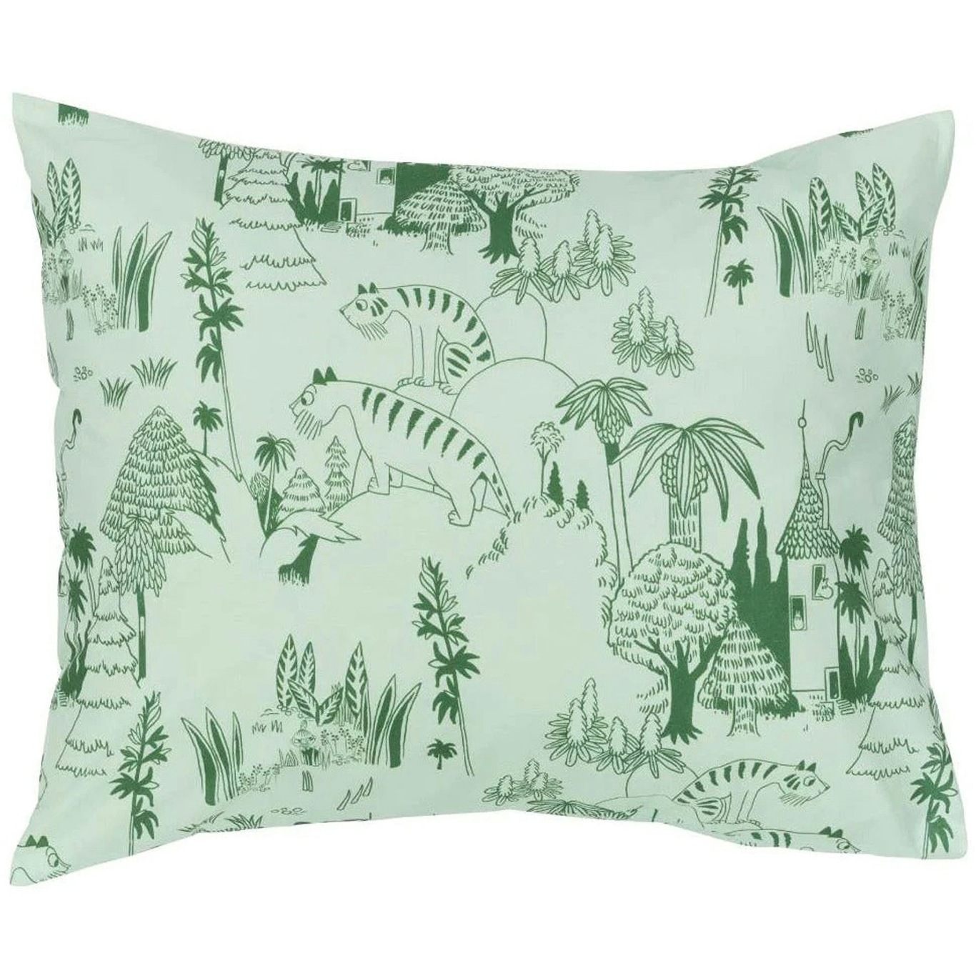 Moomin Pillowcase 50x60 cm, Garden Party