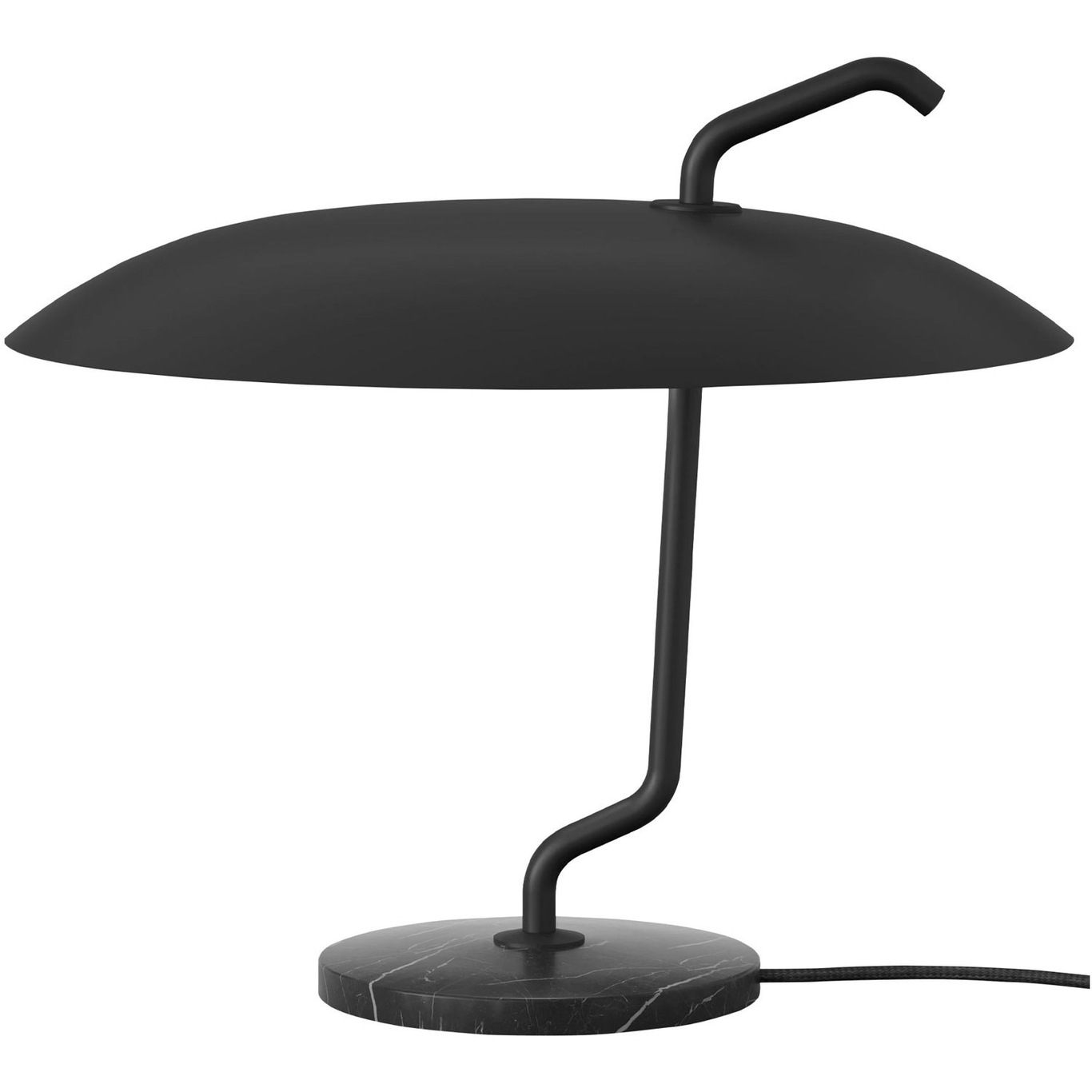 Model 537 Table Lamp, Black