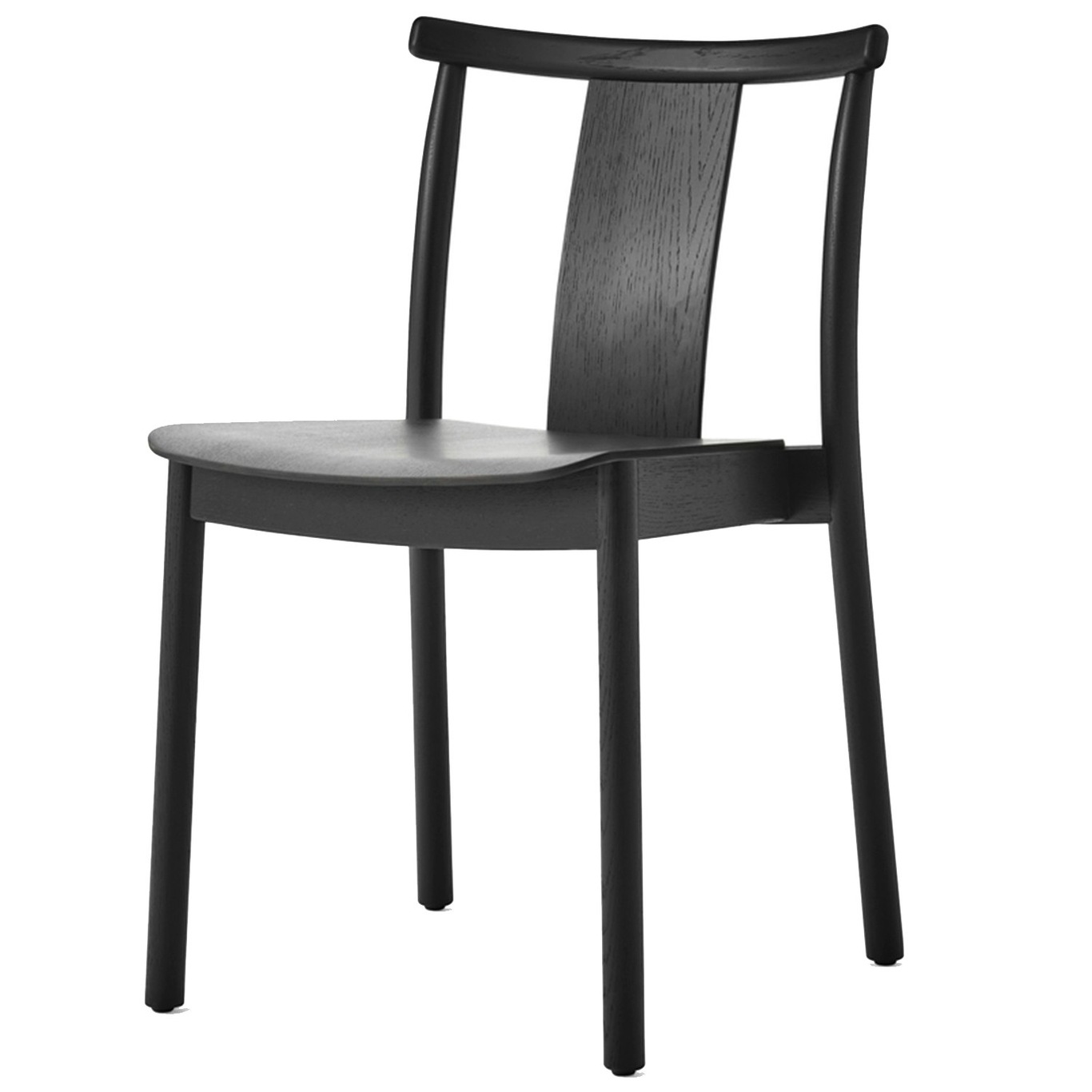 Merkur Dining Chair, Black Oak