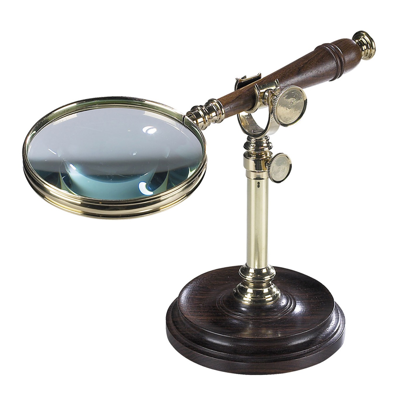 Magnifying Glass With Stand, Brass