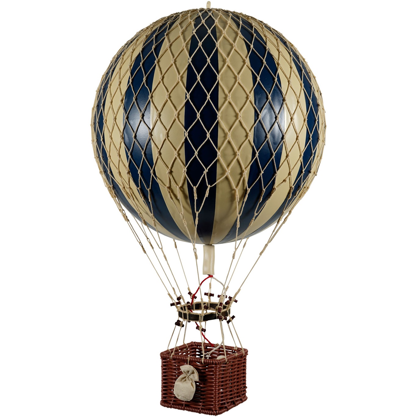 Royal Aero Air Balloon 32x56 cm, Navy Blue / Ivory