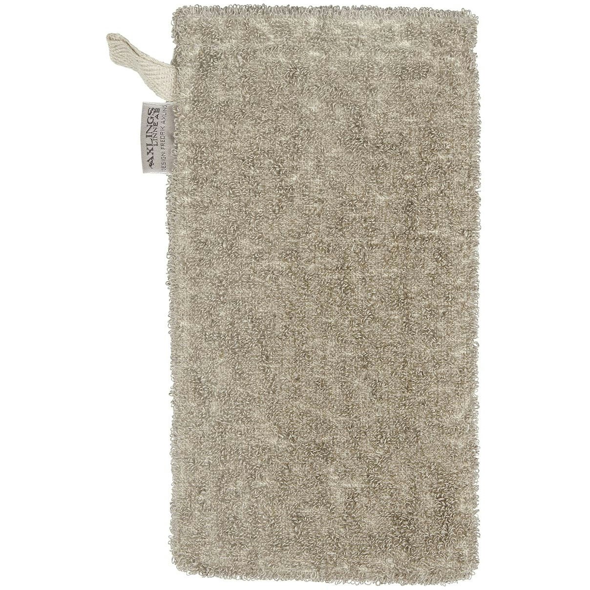 Wash Glove Linen Terry, Natural / Off-white