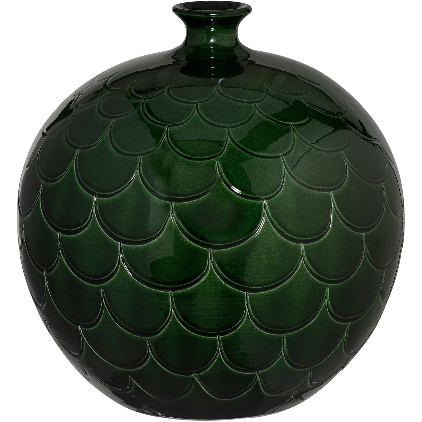 Misty Vase 28 cm, Green
