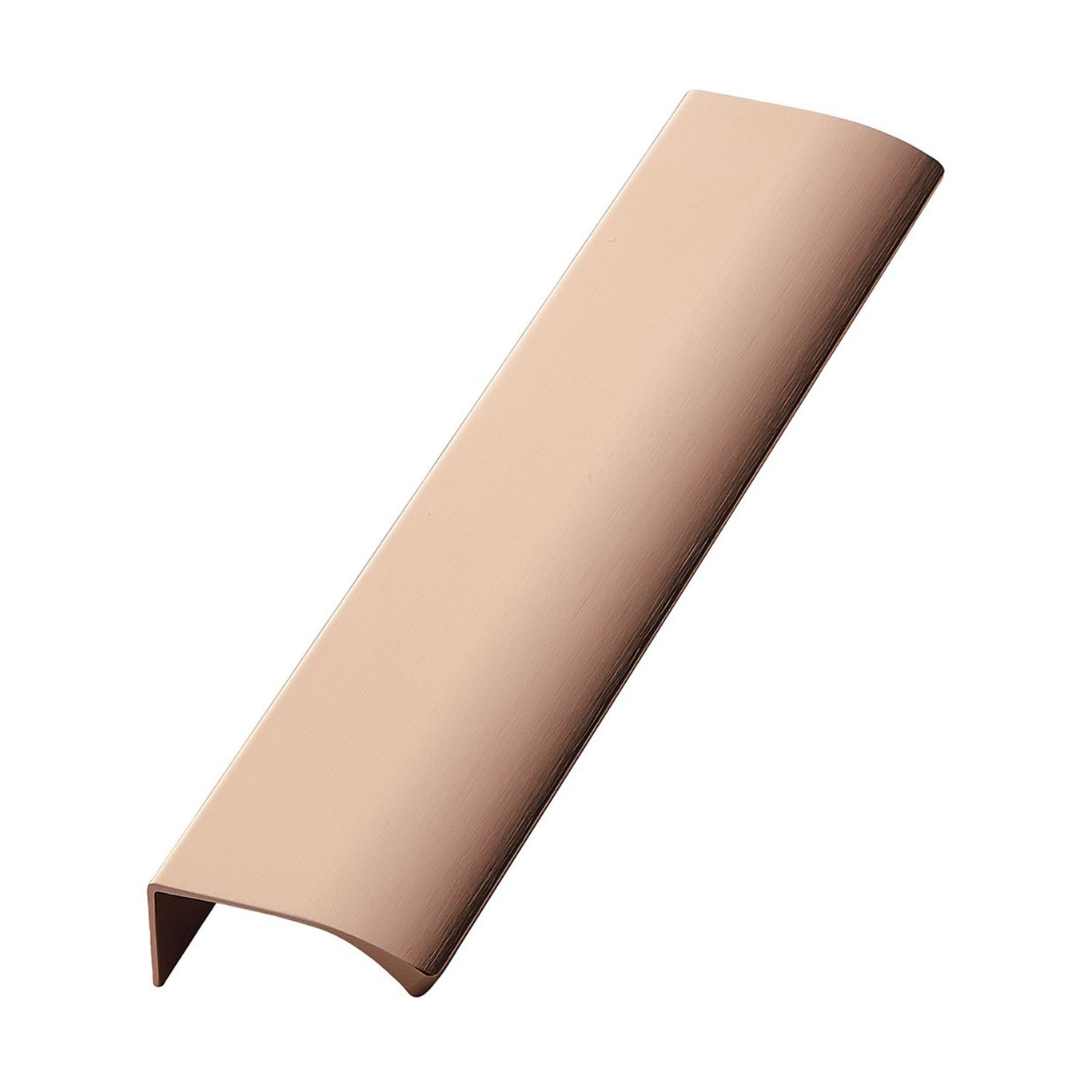 Edge Straight Handle 20 cm, Brushed Copper