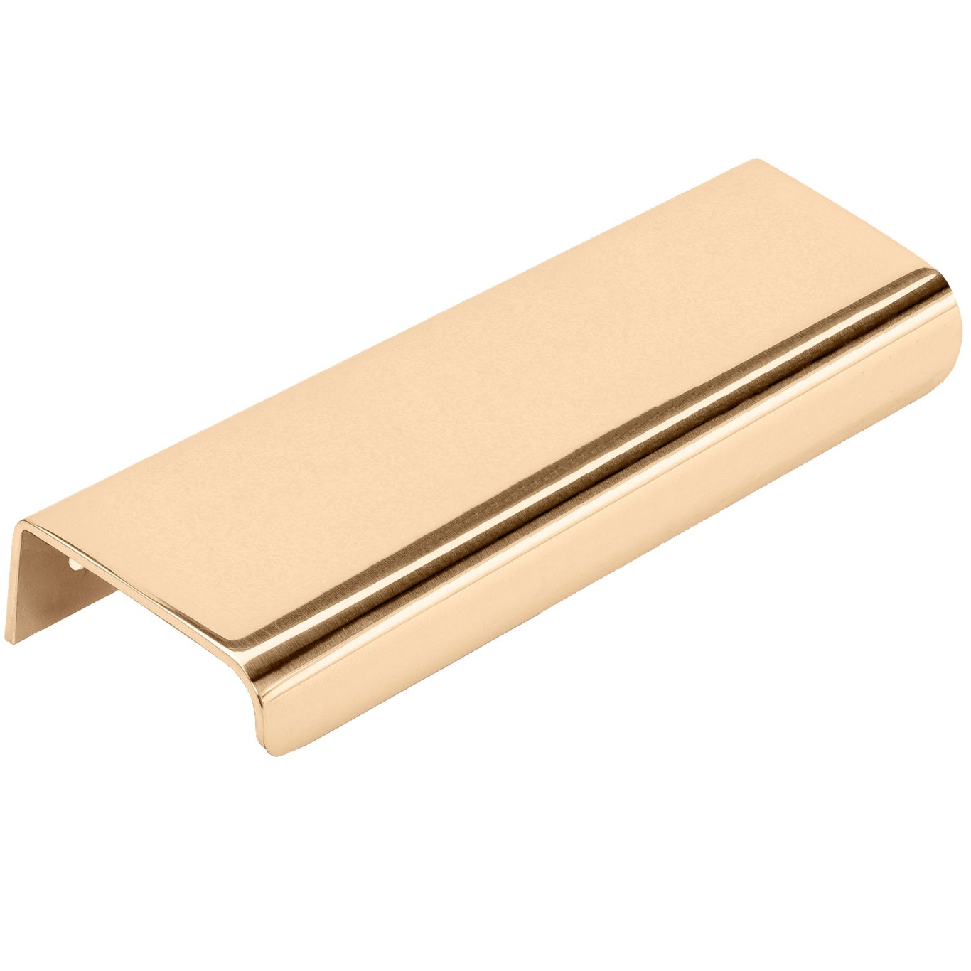 Lip 120 Handle Polished Uncoated Brass