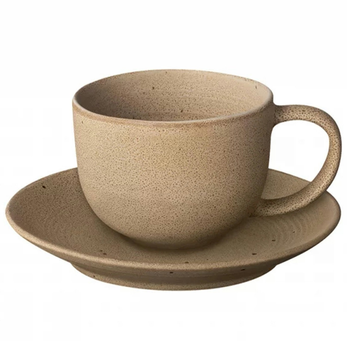 KUMI Coffee Cup With Saucer 2-pack, Fungi