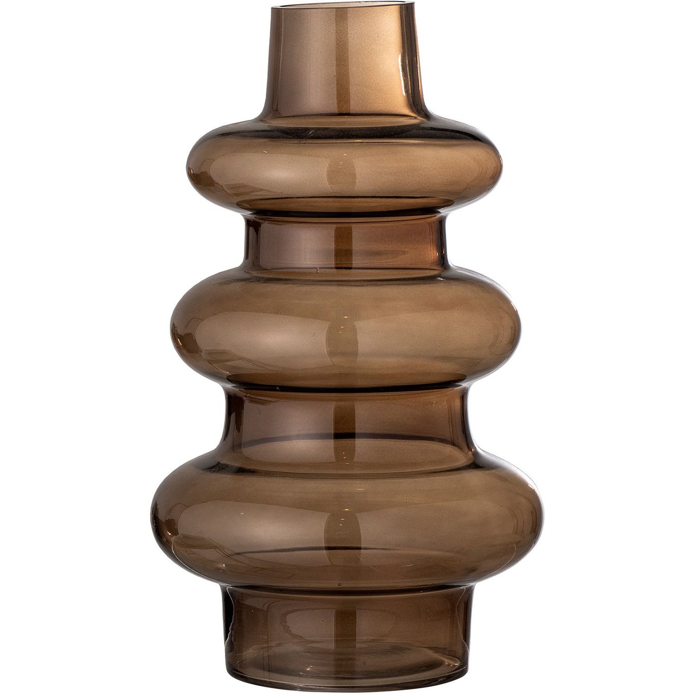 Rauke Vase H34 cm, Brown