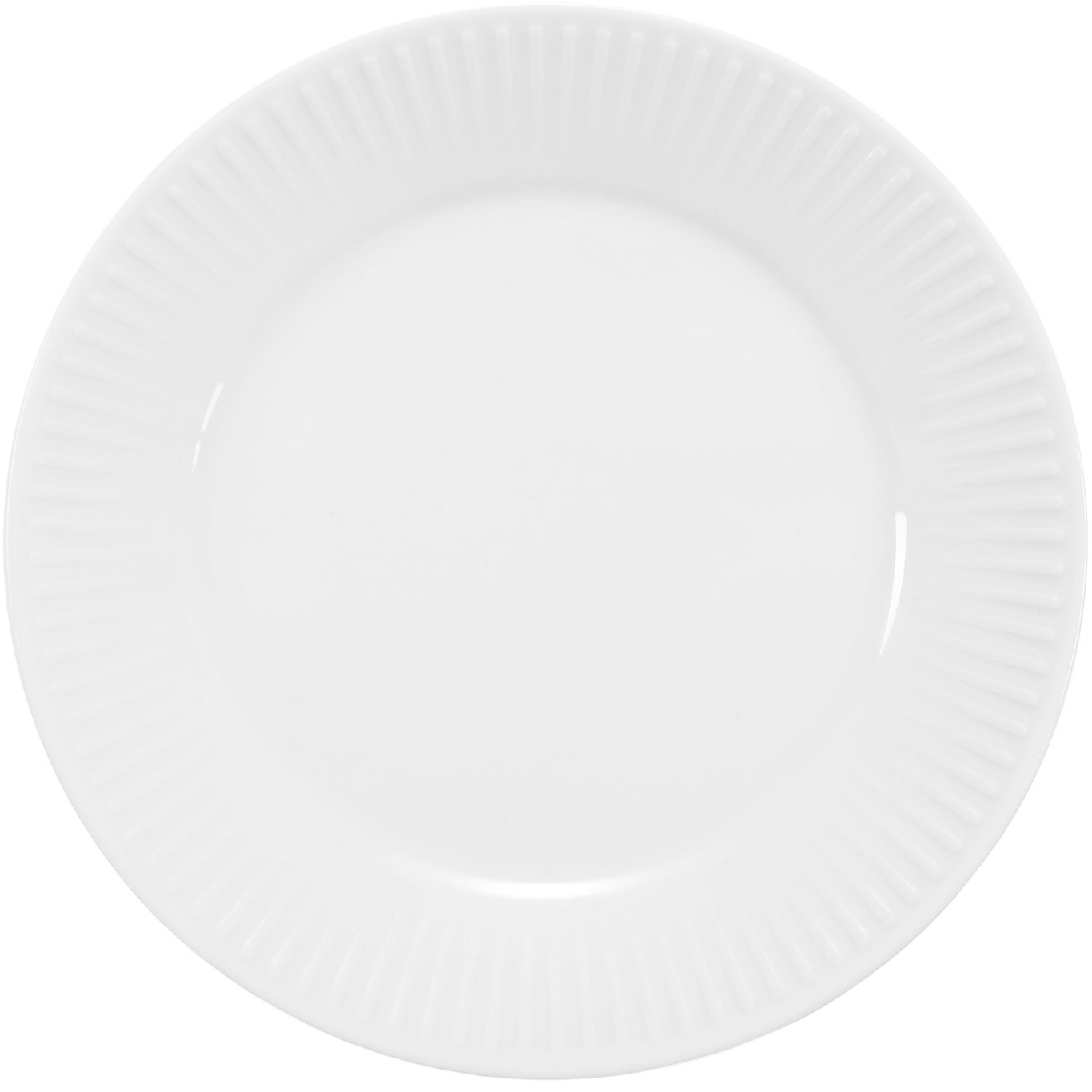 Douro Plate 18 cm, White