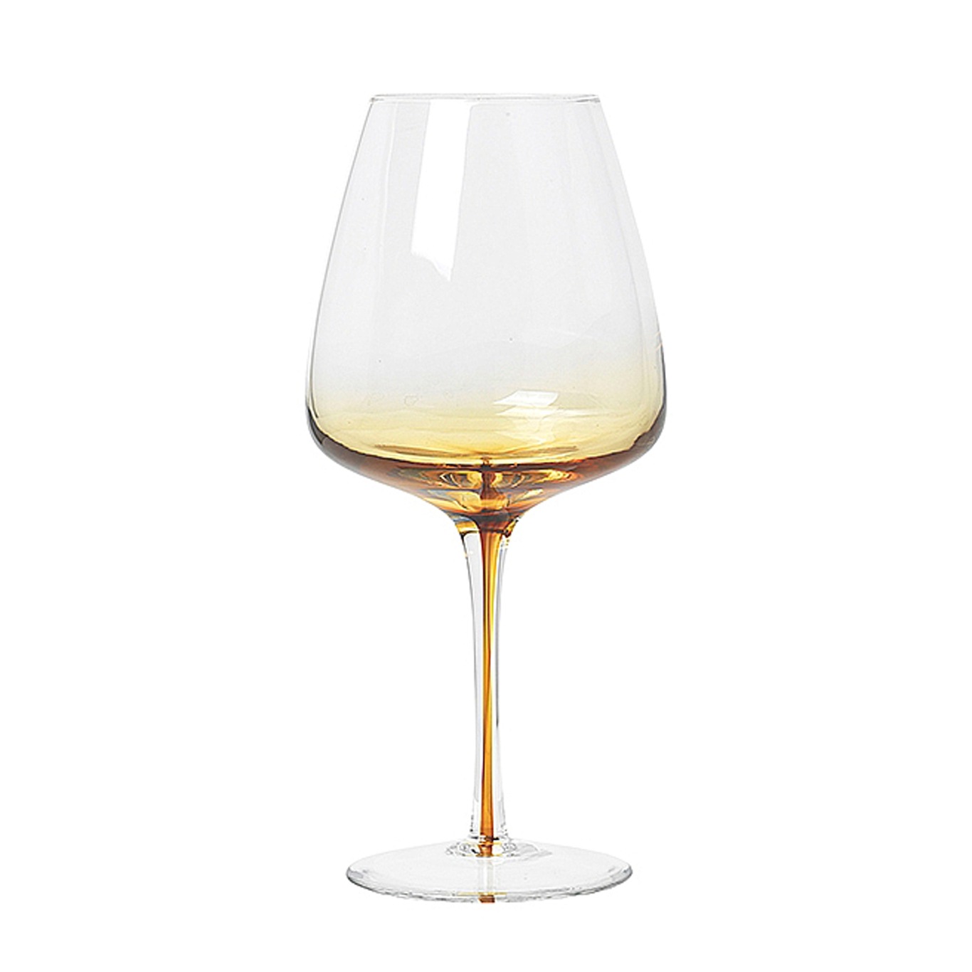 Amber Red Wine Glass, 65 cl