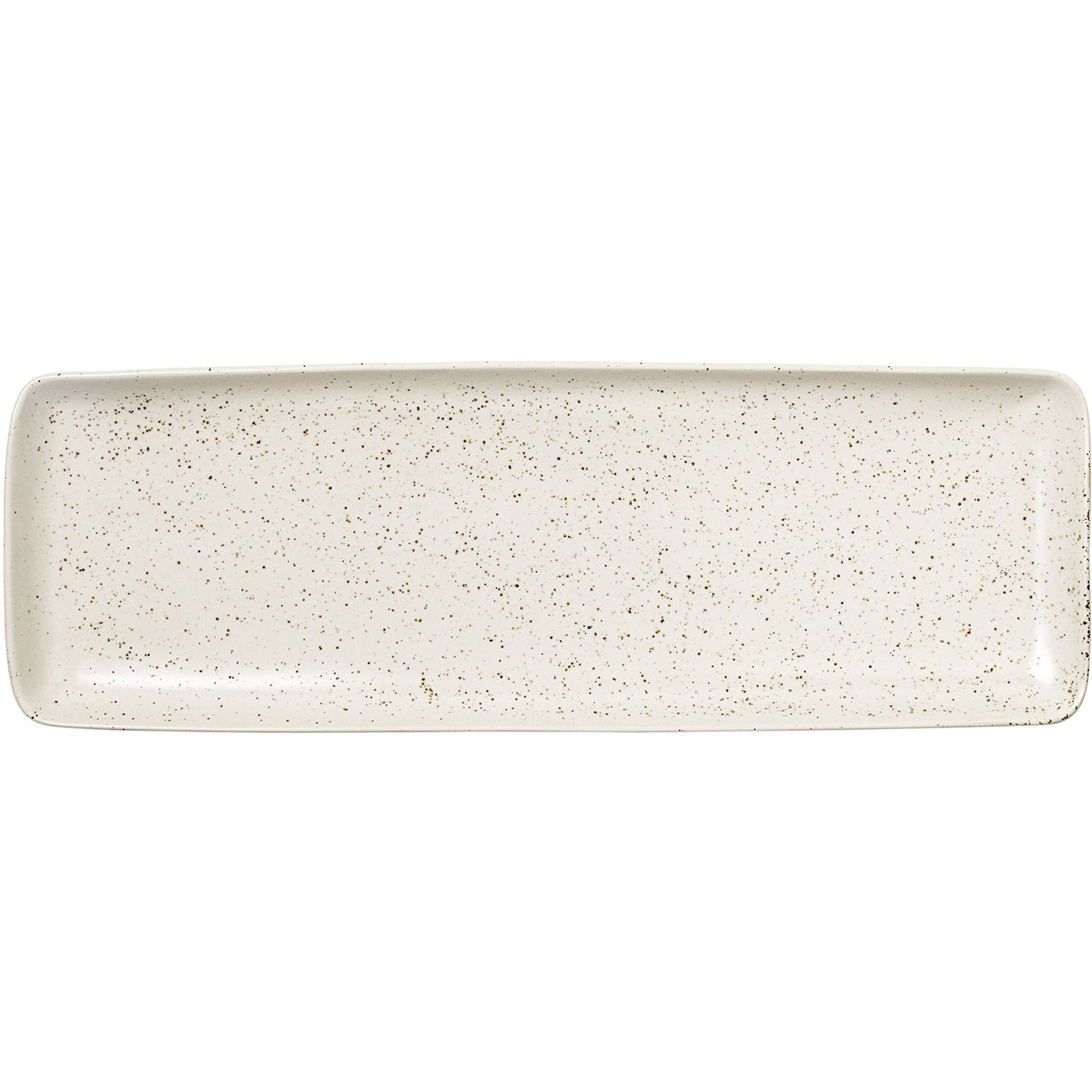 Nordic Vanilla Plate Rectangular 12,5x35 cm
