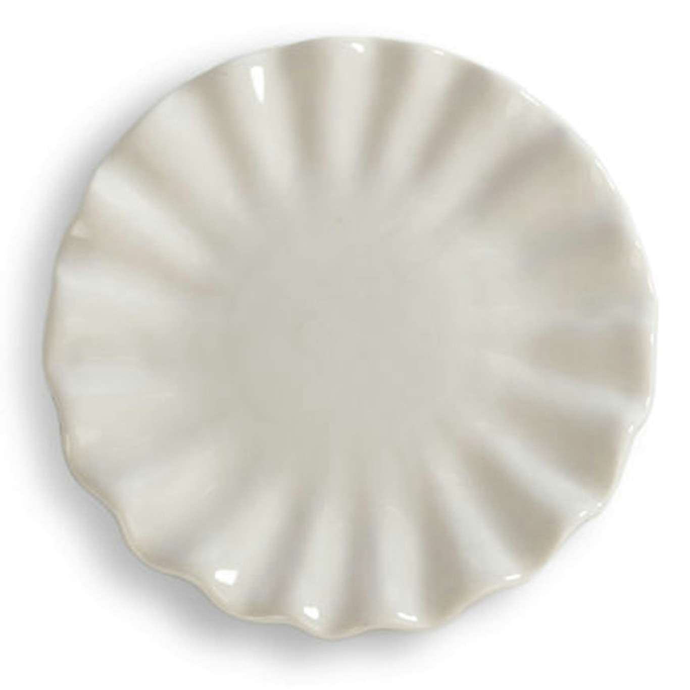 Shelley Plate, White