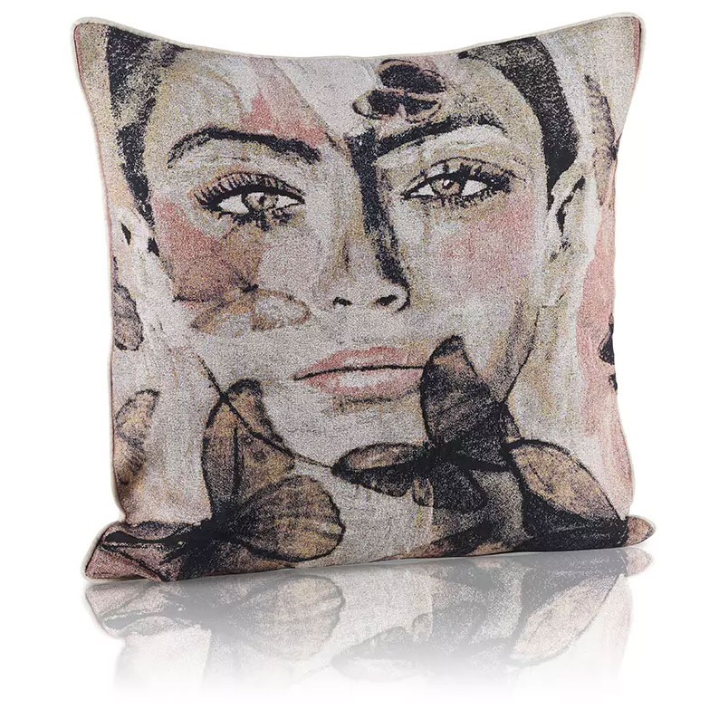 Butterfly Queen Cushion Cover, 65x65 cm