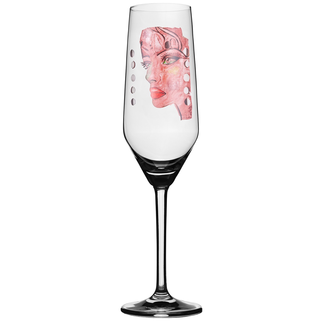 Moonlight Queen Champagne Glass 30 cl, Pink