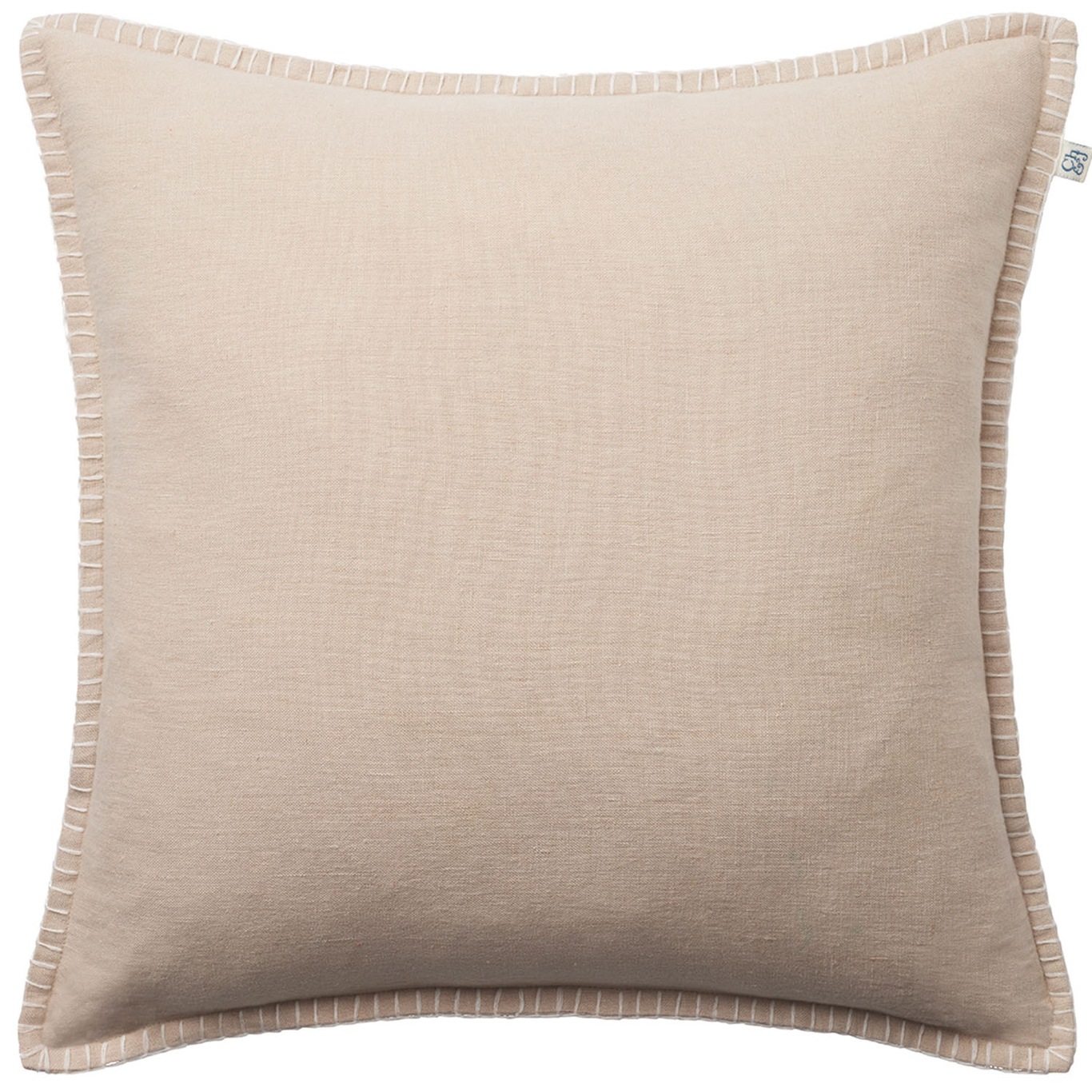 Arun Cushion Cover Tan/Off-white, 50x50 cm