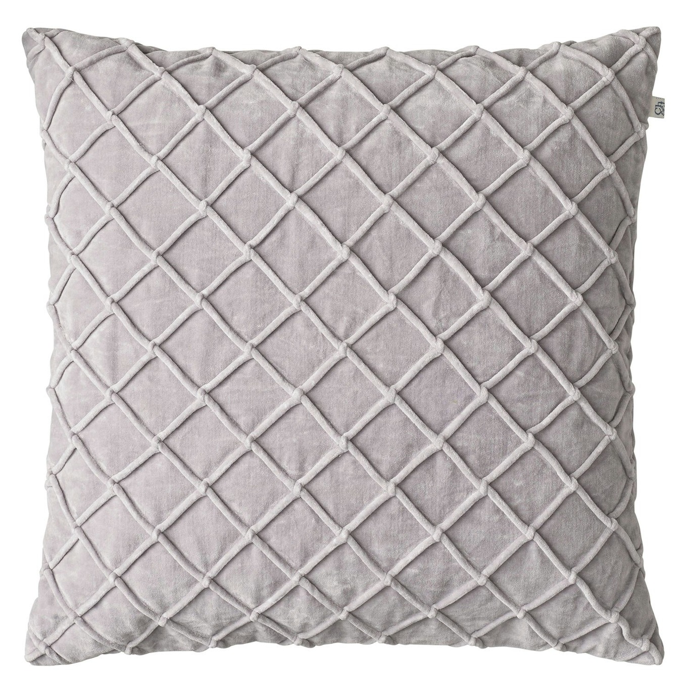 Deva Cushion Cover Silver Grey, 60x60 cm