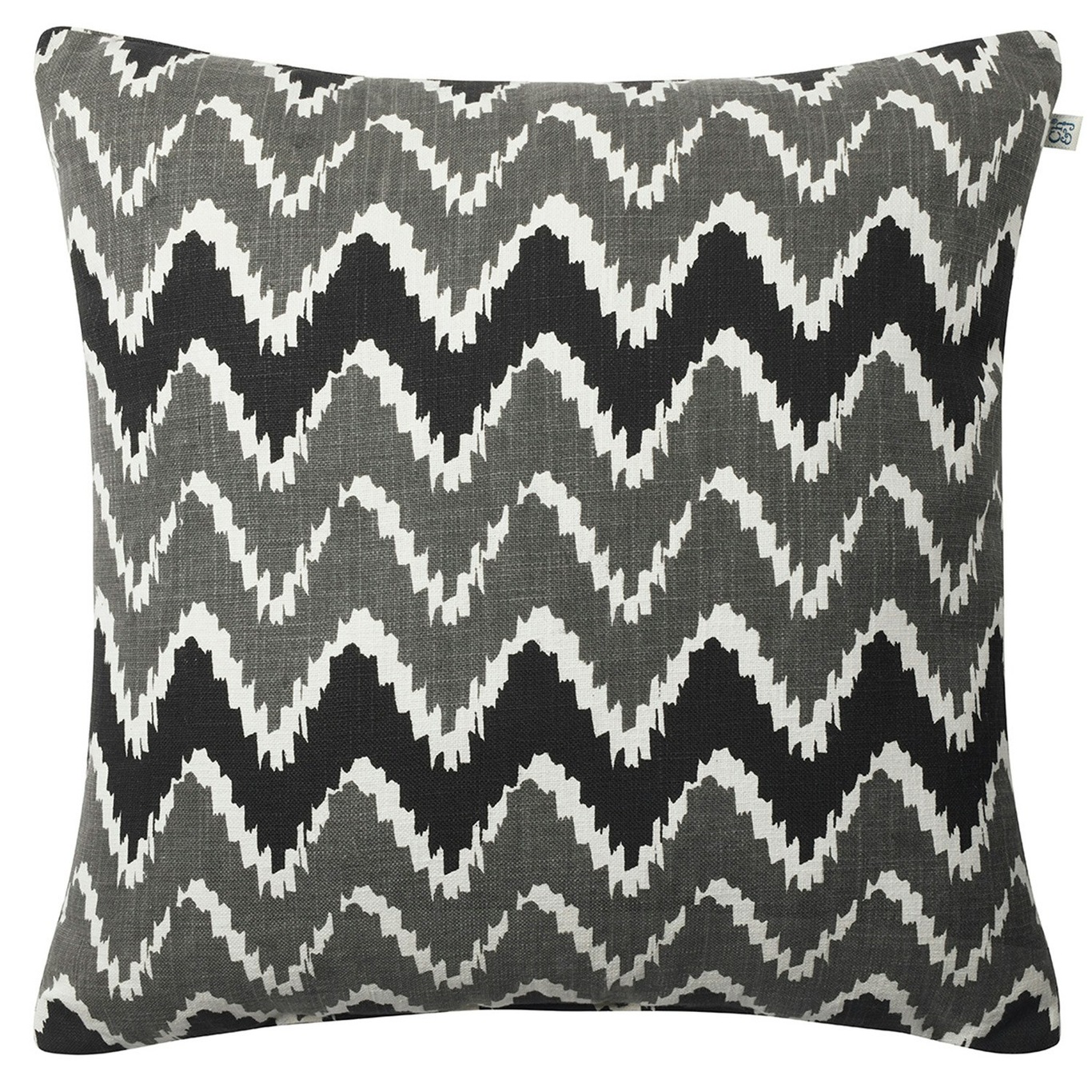 Ikat Bangalore Outdoor Cushion 50x50 cm, Grey/Black