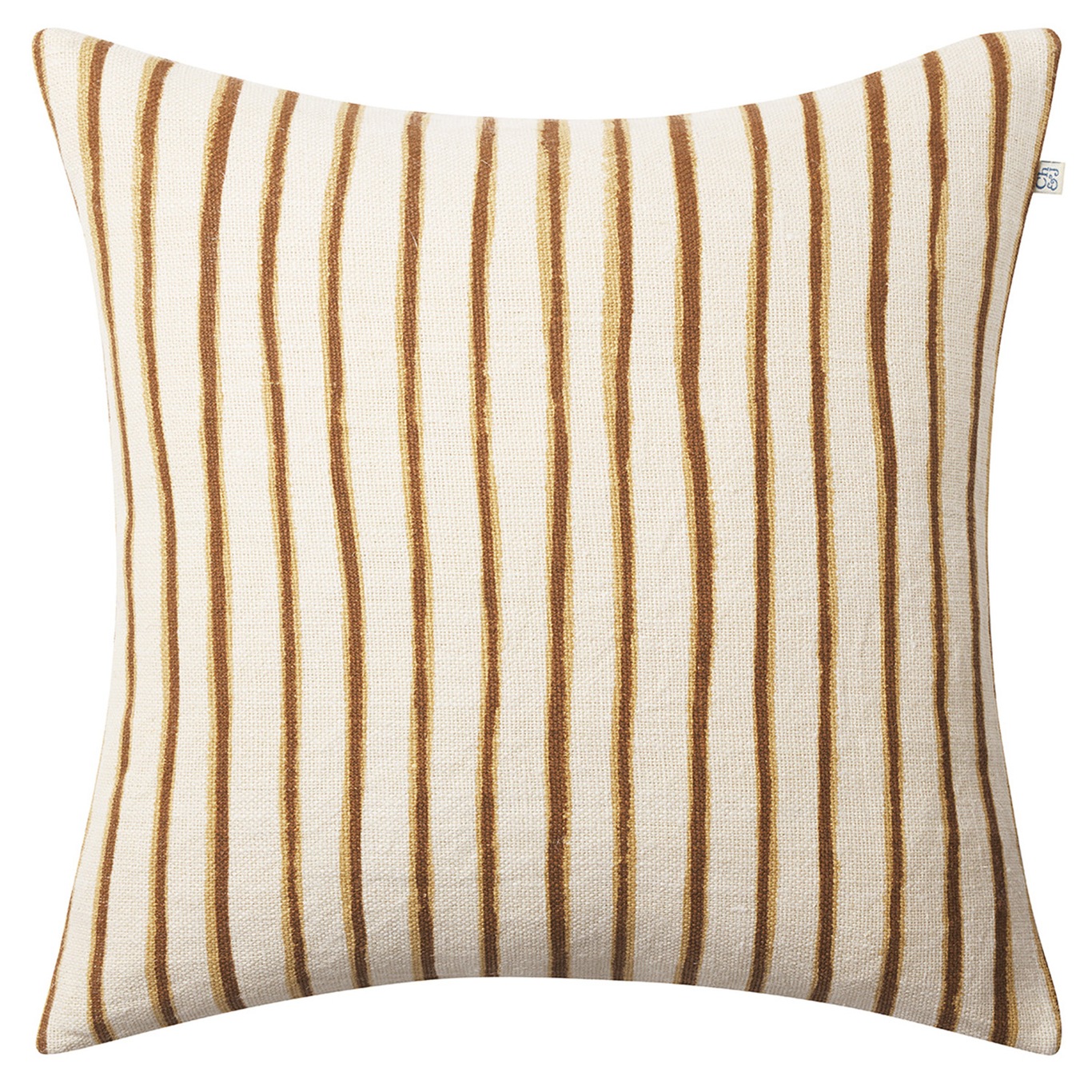 Jaipur Stripe Cushion Cover 50x50 cm Khaki/Taupe