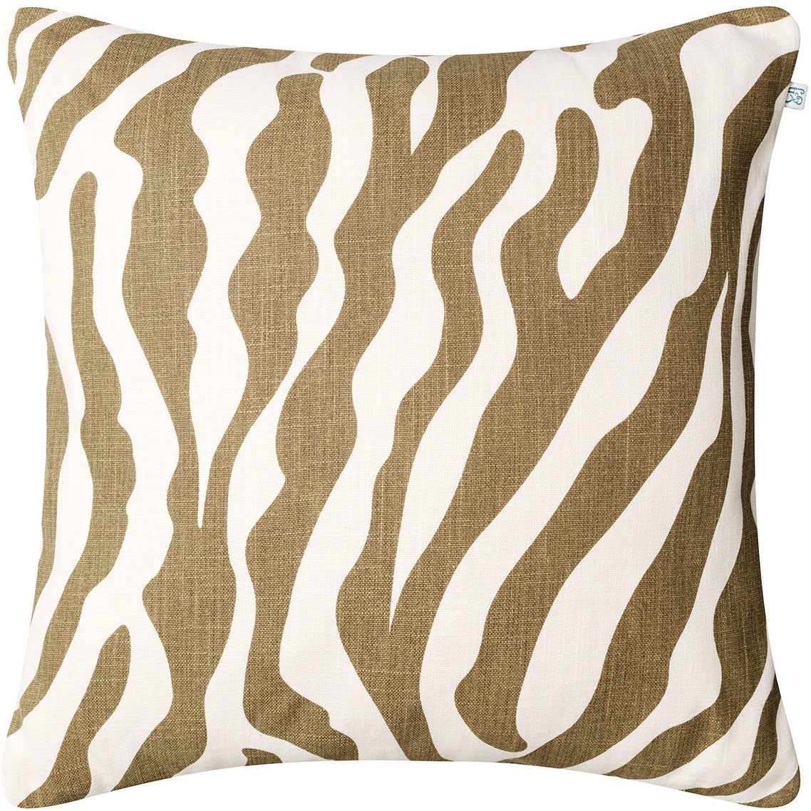 Zebra Cushion 50x50 cm Outdoor, Shitake / Off-white