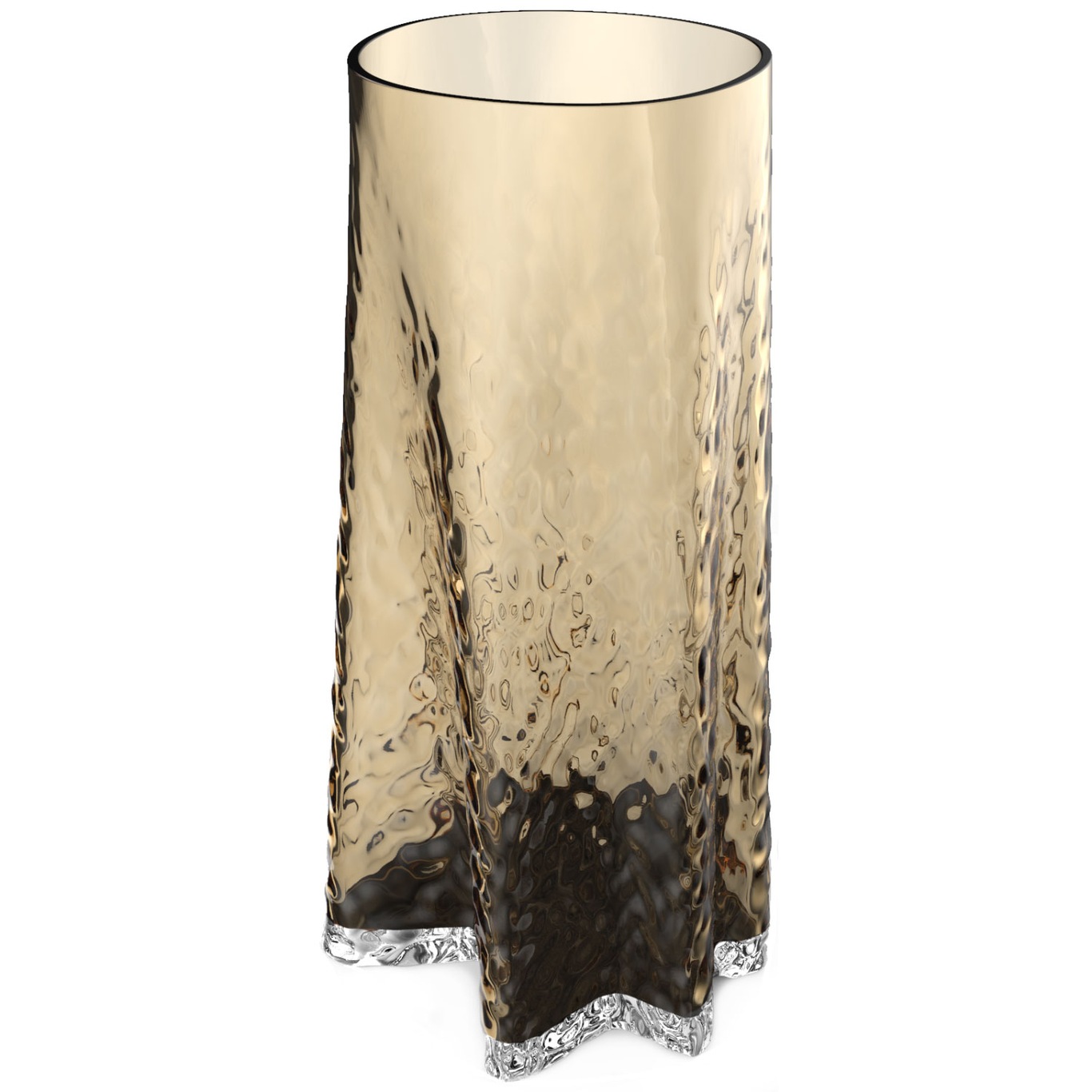 Gry Vase H30 cm, Cognac