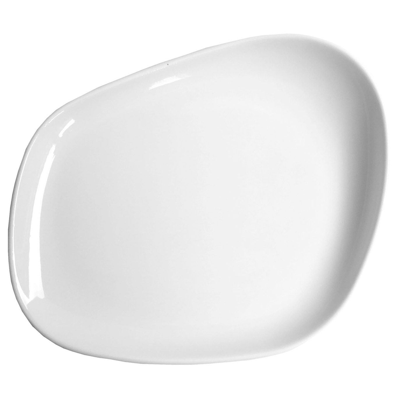 Yayoi Plate 26x24,5 cm, White