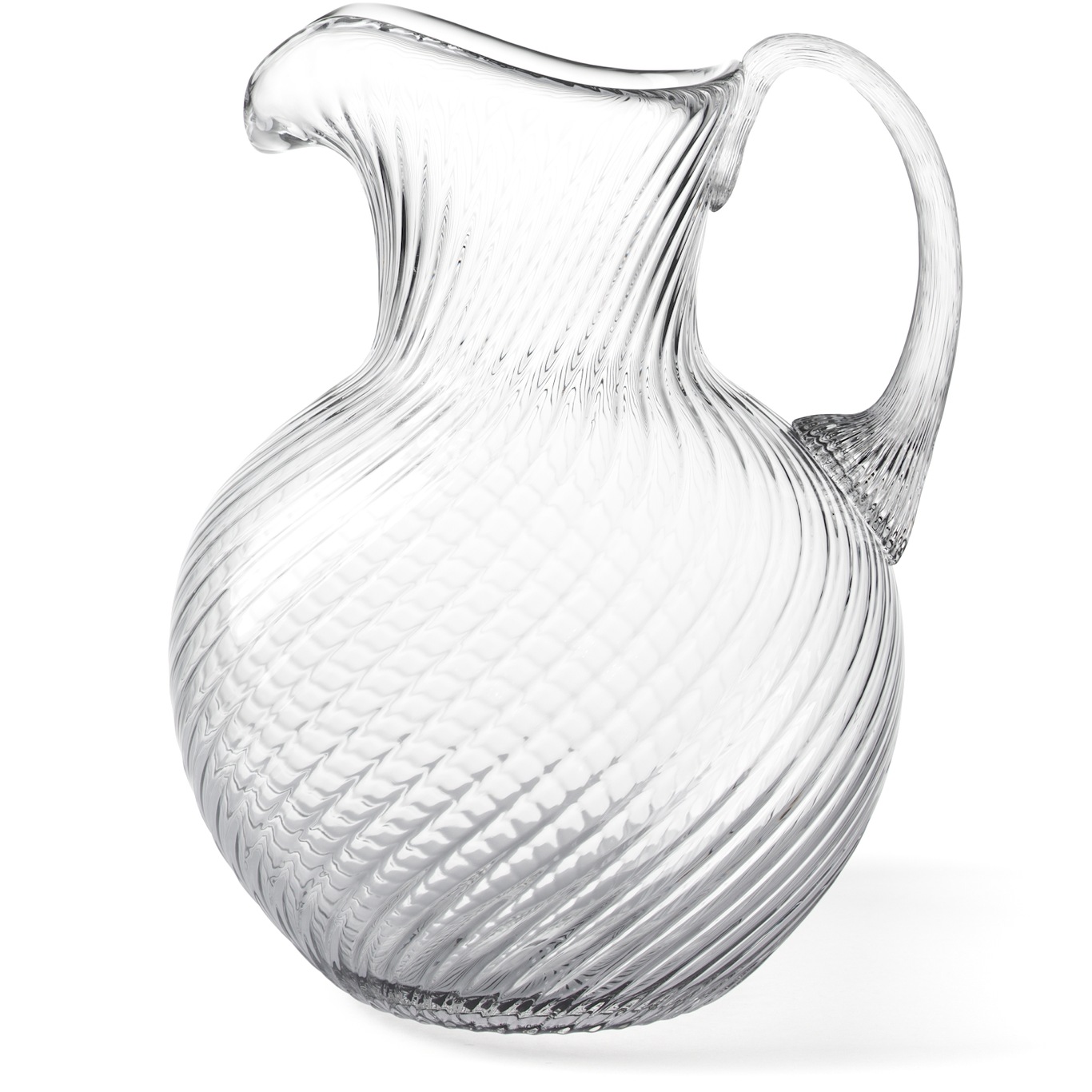 Paris Carafe 2 L Twisted, Twisted Narrow Clear