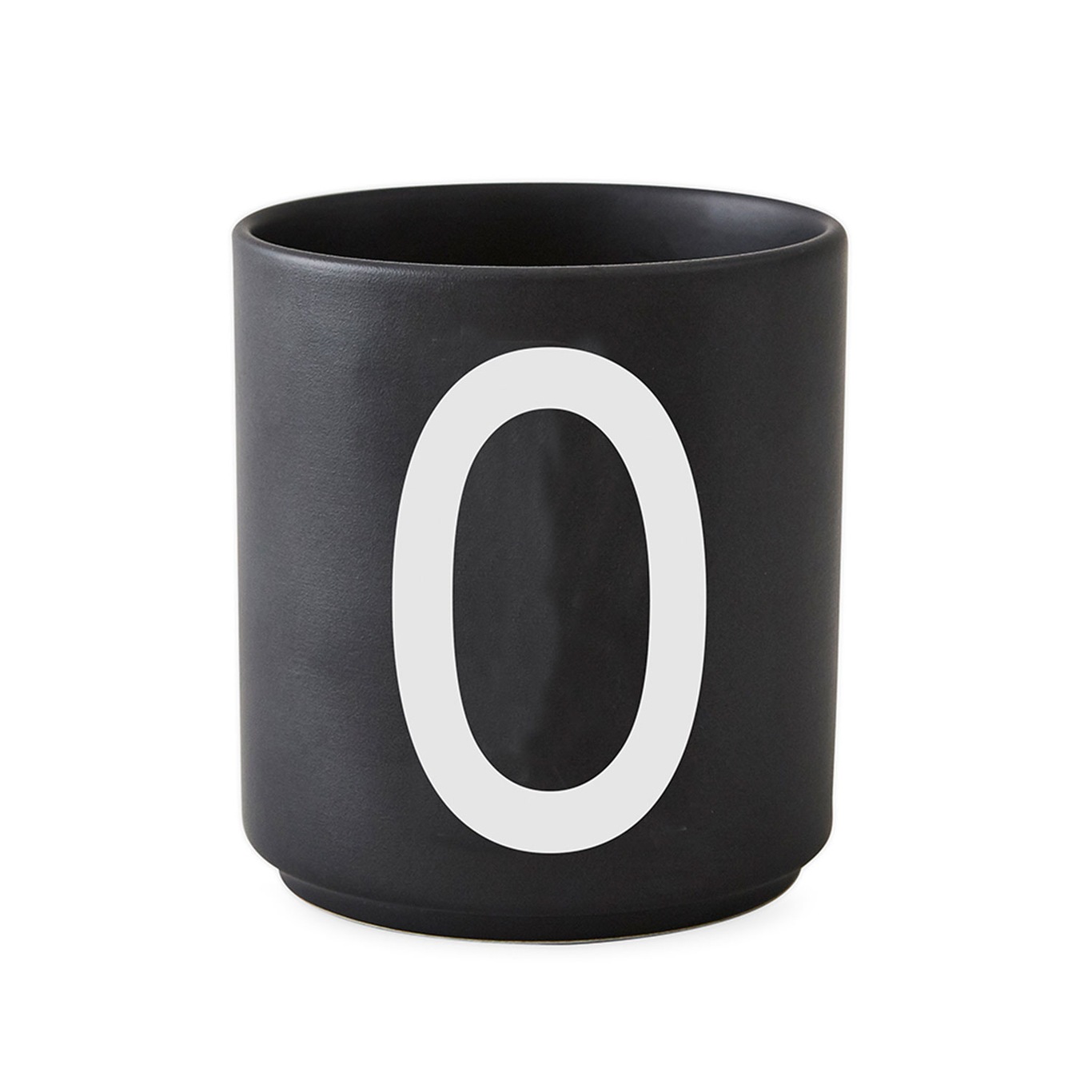 Personal Porcelain Cup Black, O