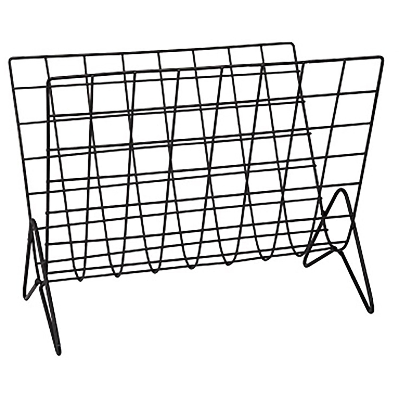 Aneby newspaper stand Black Forging wire