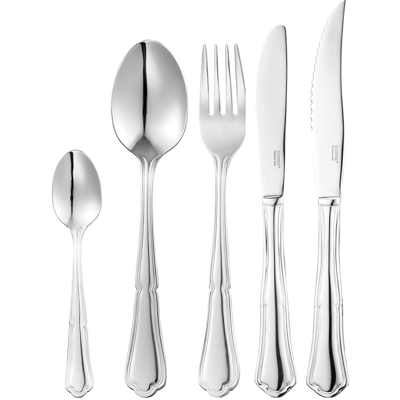 New England Cutlery Set, 60 Pieces