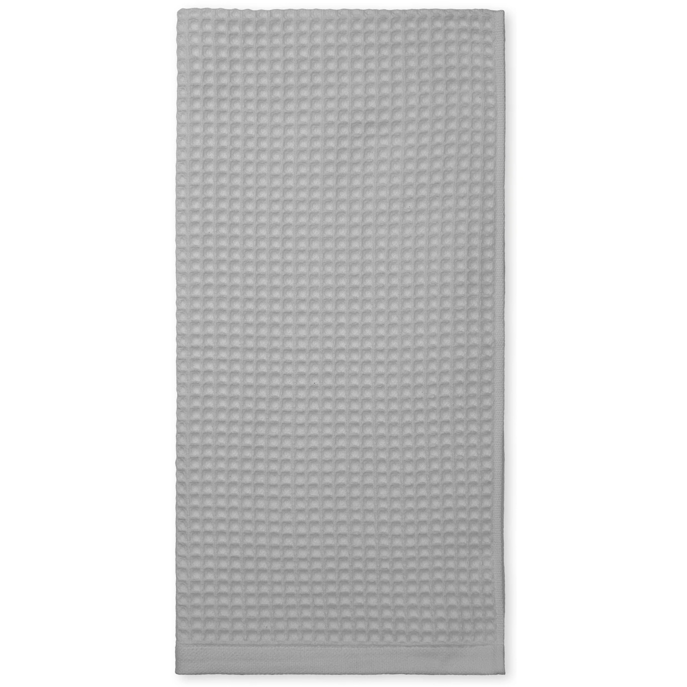 Waffel Bath Towel 70x140 cm, Light Grey