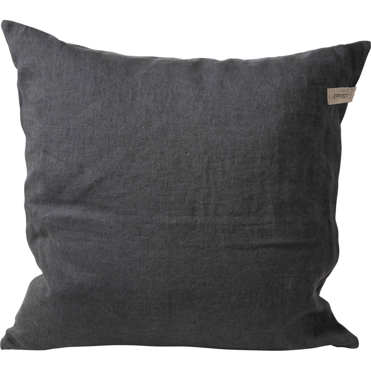Cushion Cover Linen 48x48 cm cm, Dark Grey