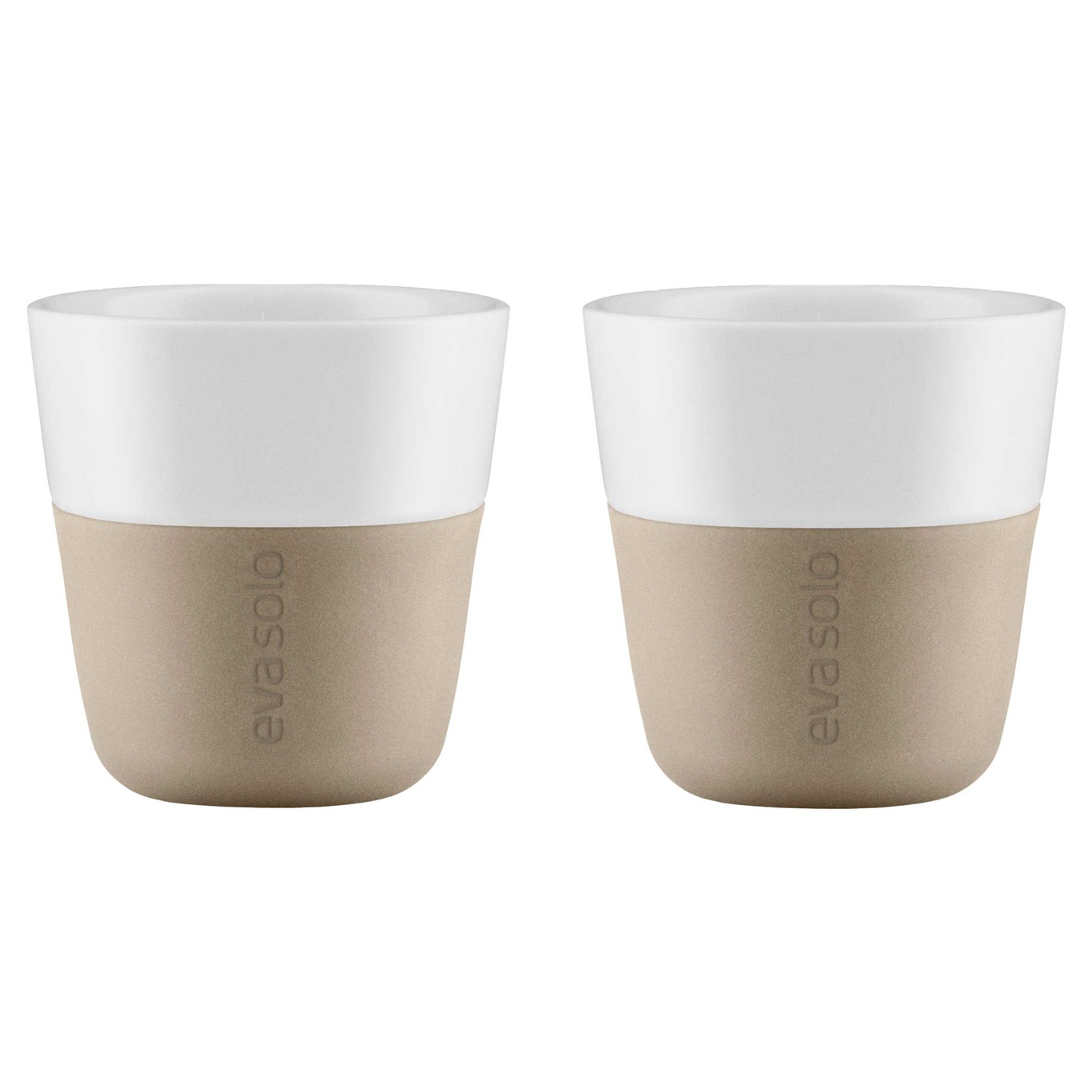 Espresso Mugs 8 cl 2-pack, Pearl Beige