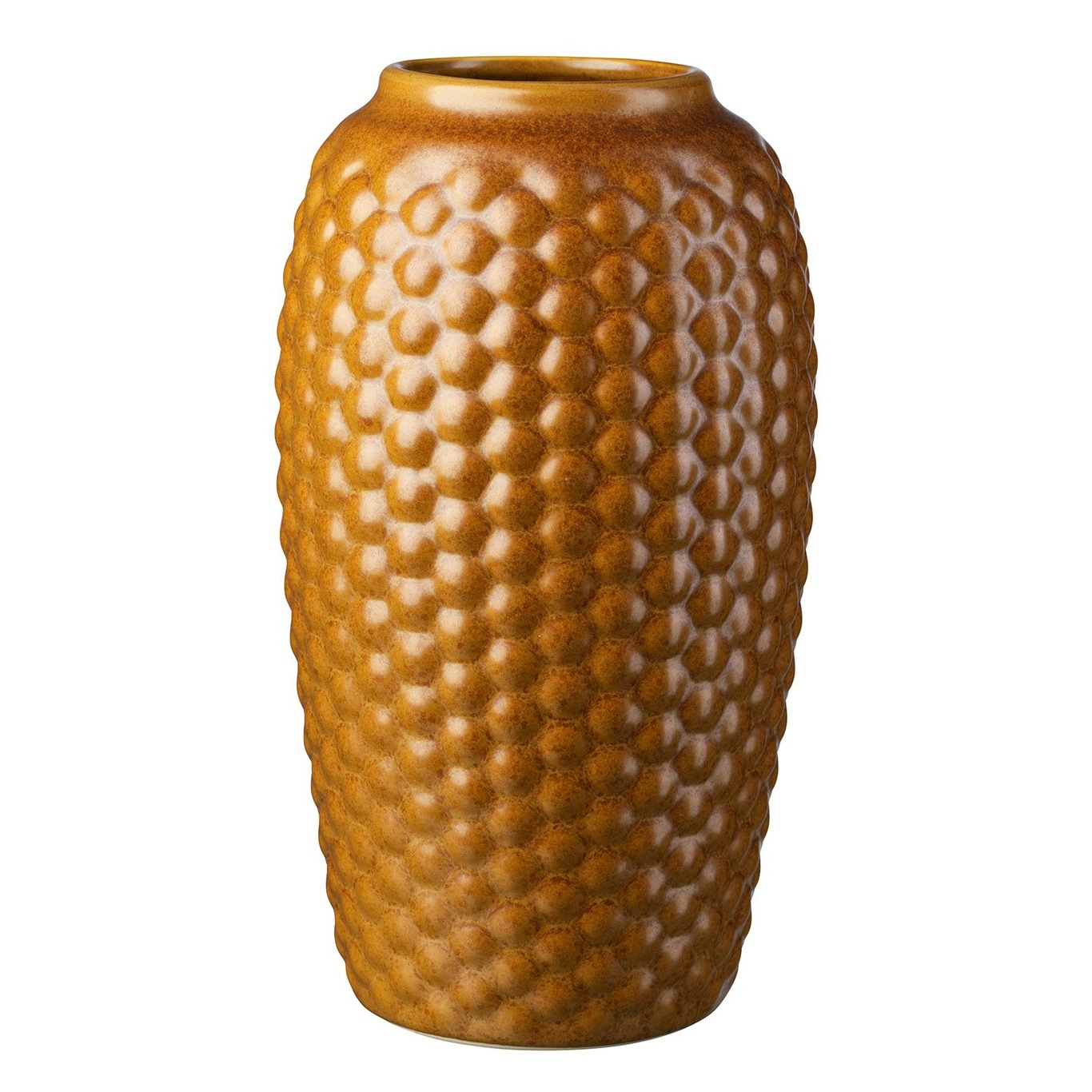 S8 Lupin Vase Narrow M, Golden Brown