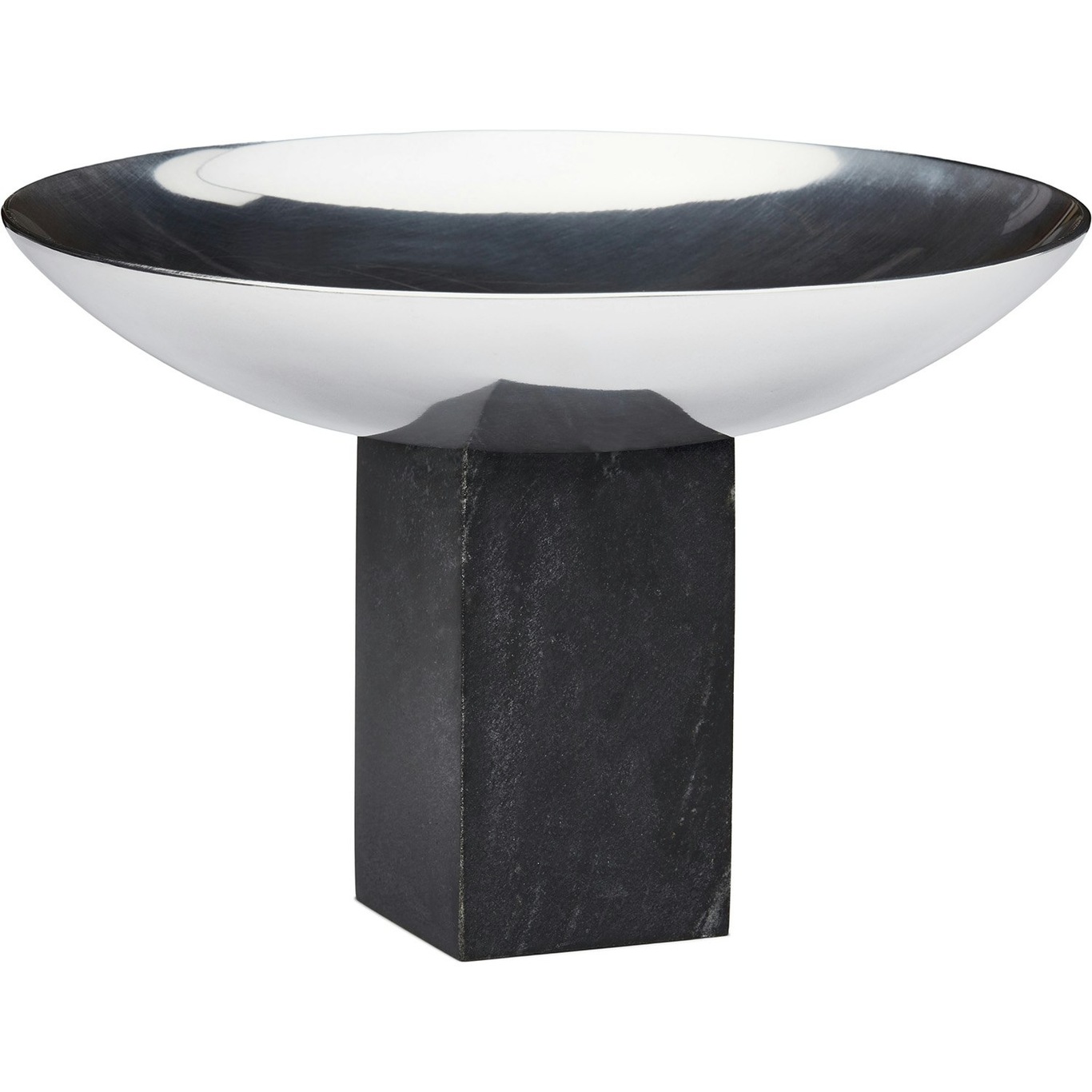 SAPOTO Medium Bowl Ø22 cm, Black/Silver