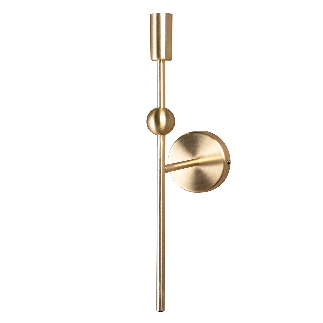 Astrid Wall Lamp, Brushed Brass