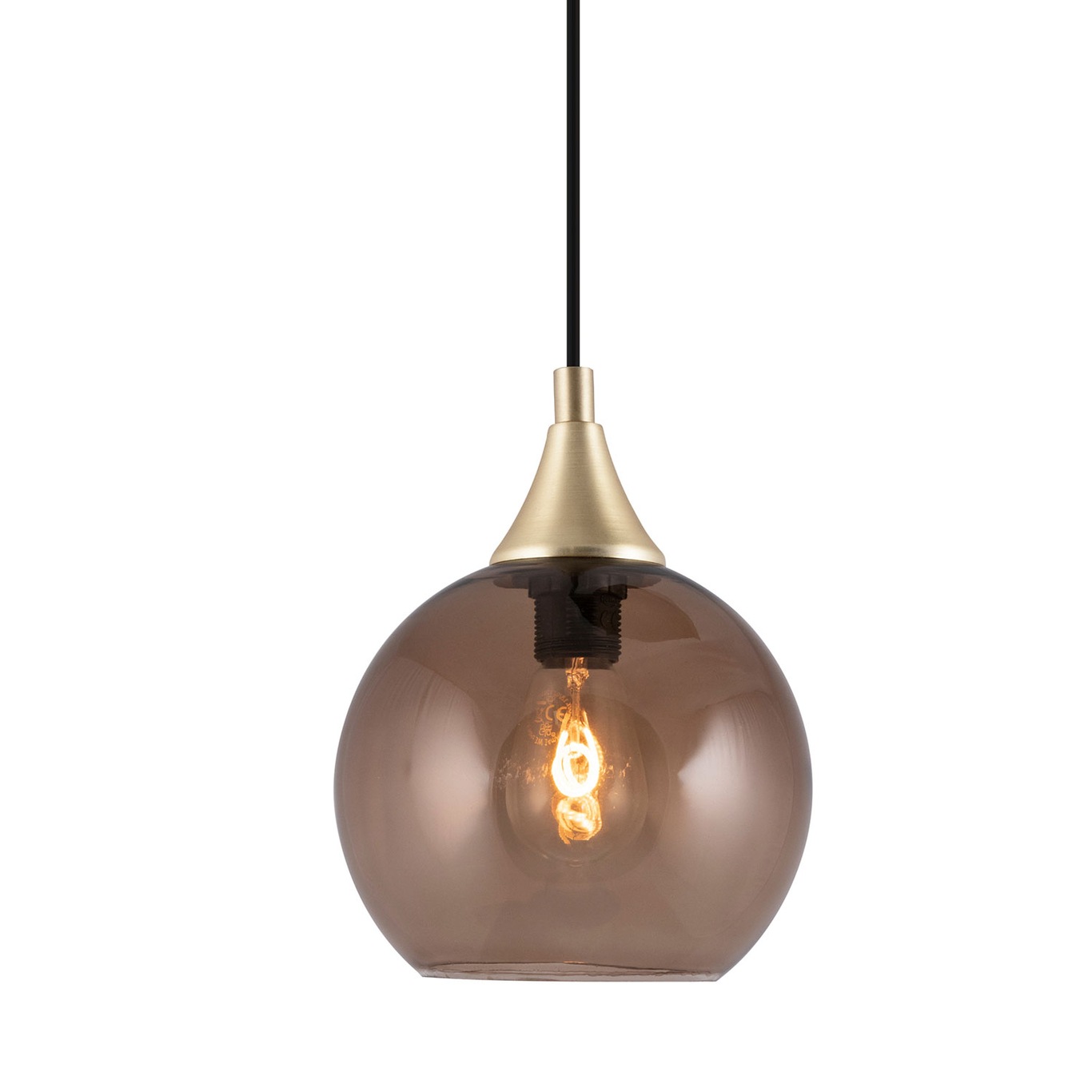 Bowl Mini Pendant Lamp, Brown