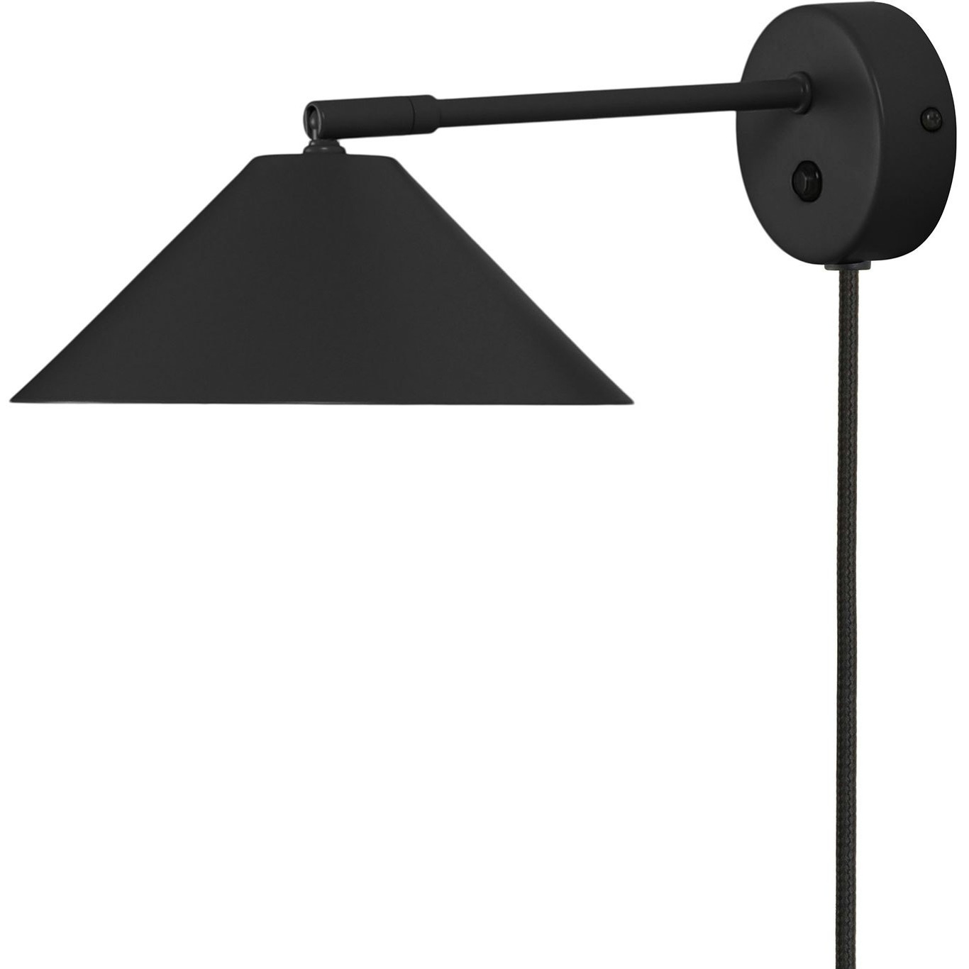 Cannes Wall Lamp, Black