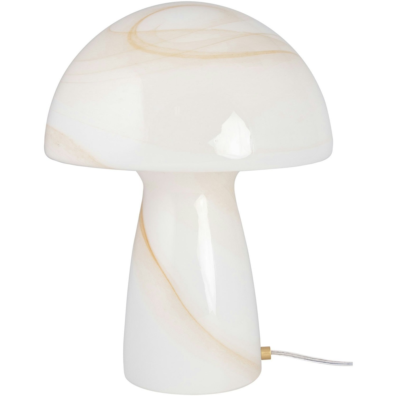 Fungo Swirl Table Lamp 30 cm, Beige