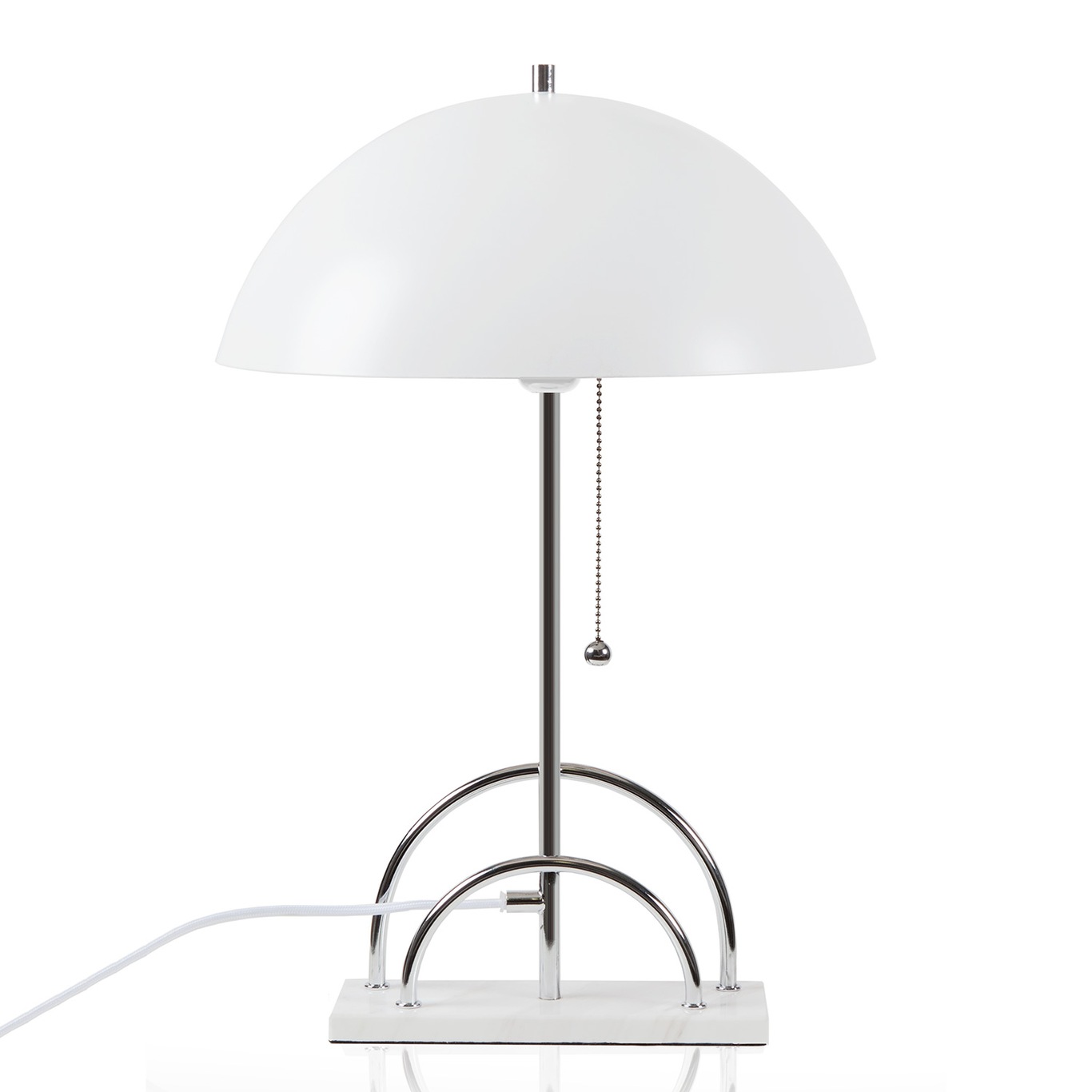 Sarah Table Lamp, White