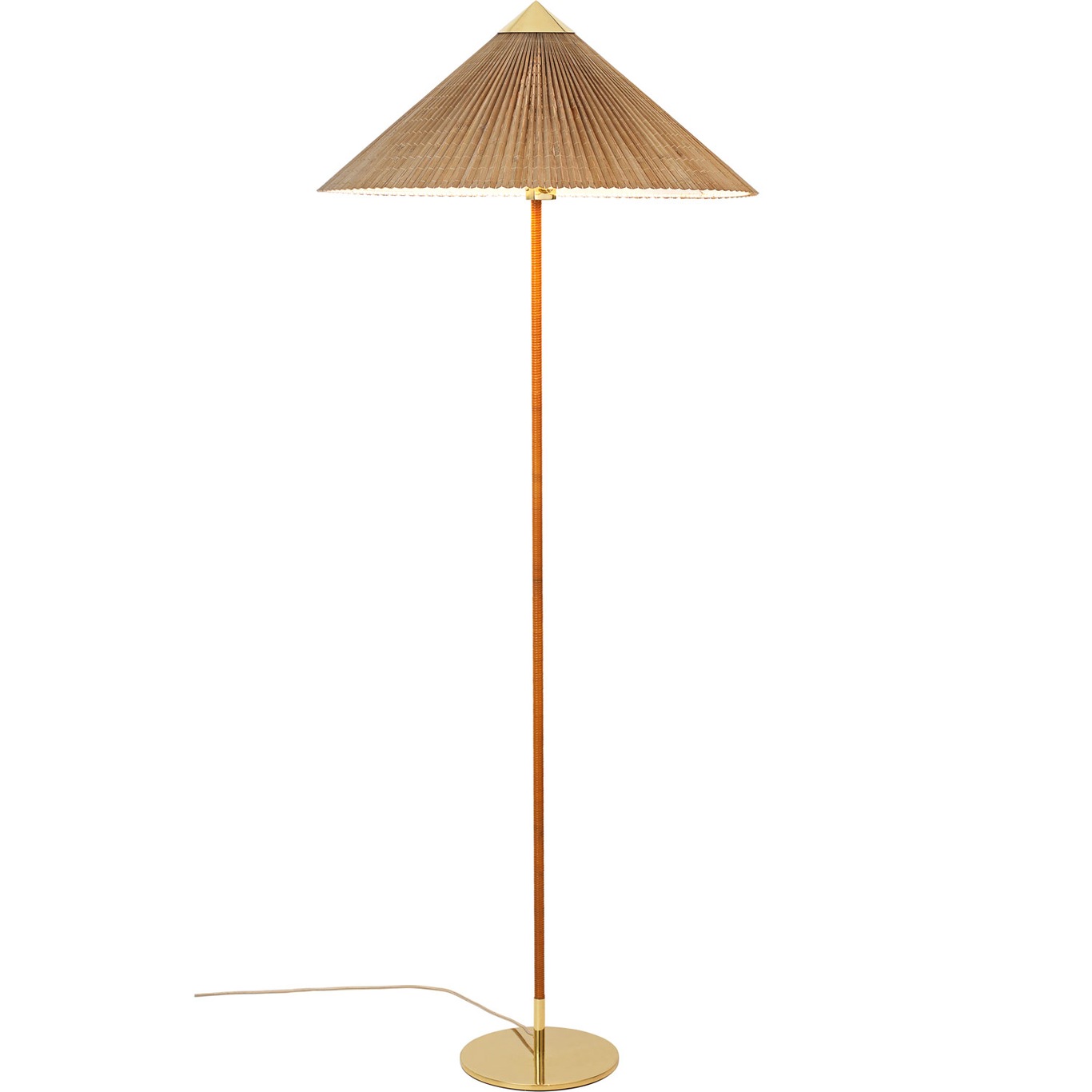 9602 Floor Lamp, Bamboo