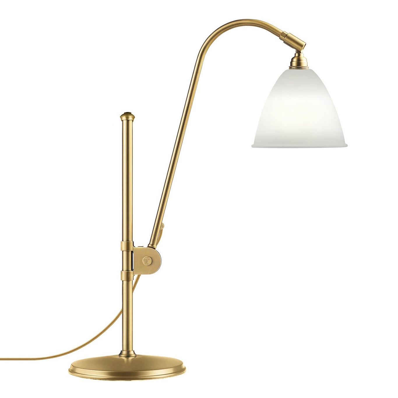 Bestlite BL1 Table Lamp, Brass/Bone China