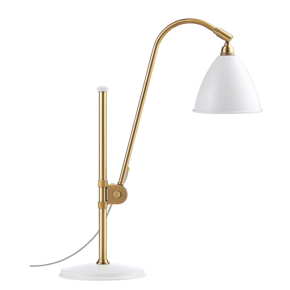 Bestlite BL1 Table Lamp, Brass/White