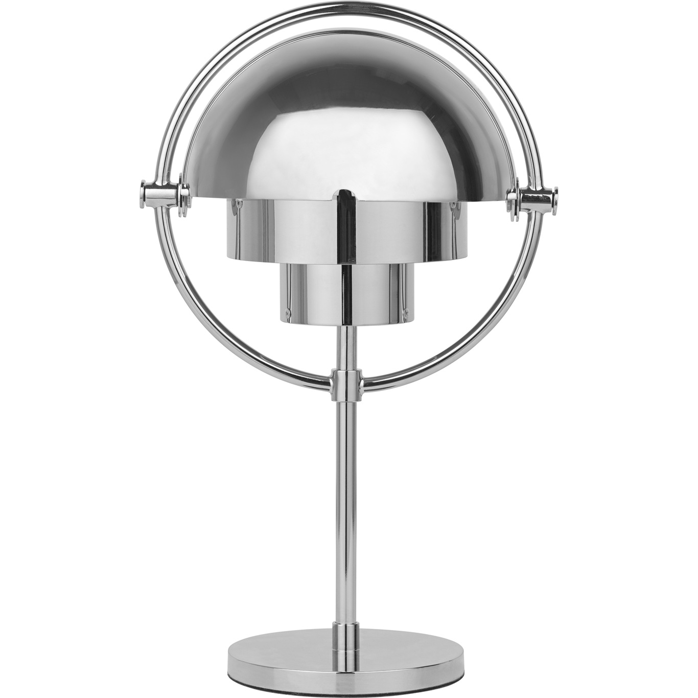 Multi-Lite Table Lamp Portable, Chrome
