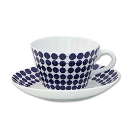 Adam Coffee Cup With Saucer, Conic