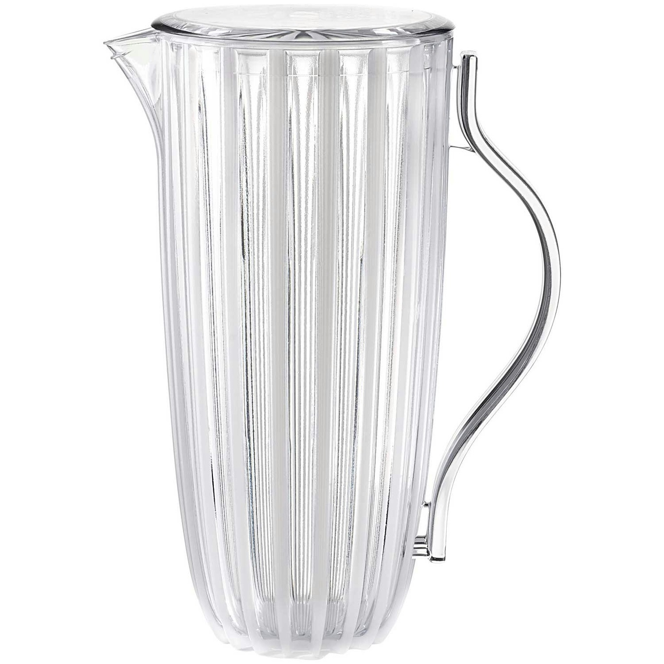 Dolcevita Pitcher With Lid, White