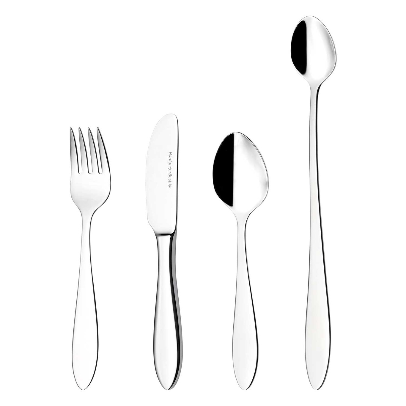 Fjord Childrens Cutlery, 4 Pieces